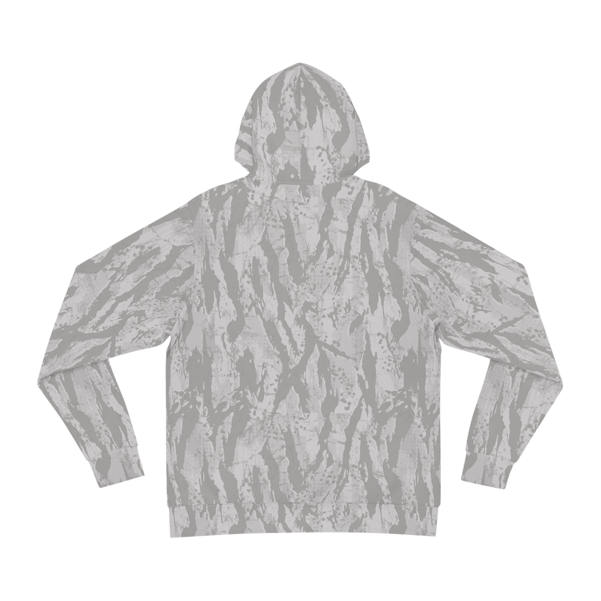 Abstract Gray Marble Camo Hoodie